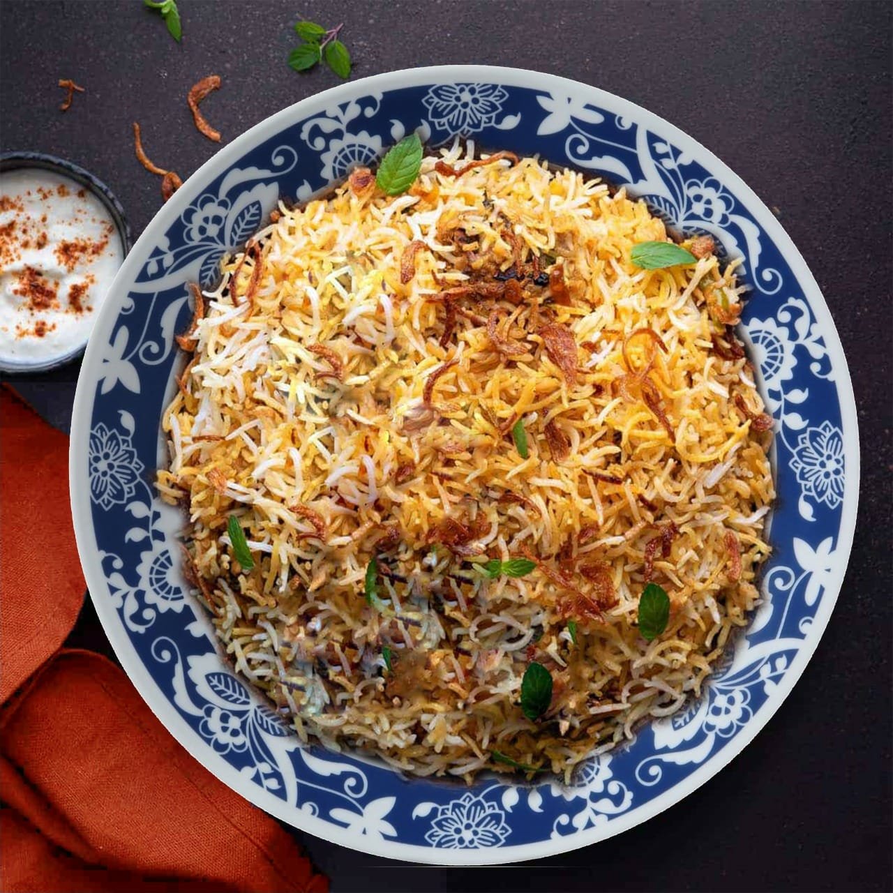 Hyderabadi Nizami Veg Dum Biryani
