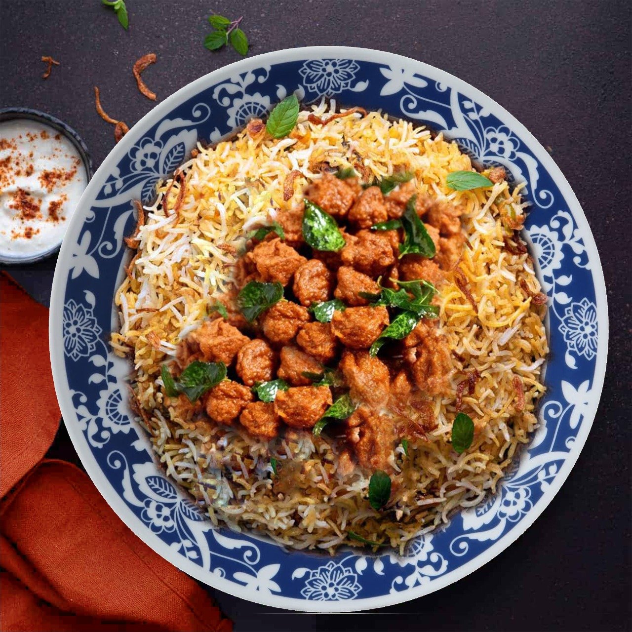 Hyderabadi Nizami Soya Dum Biryani