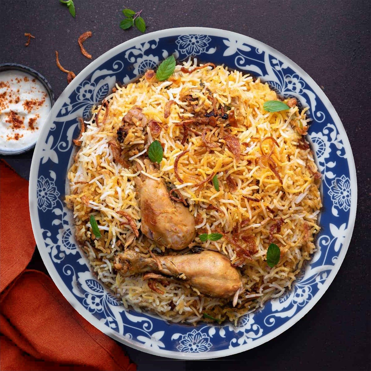 Hyderabadi Nizami Chicken Dum Biryani