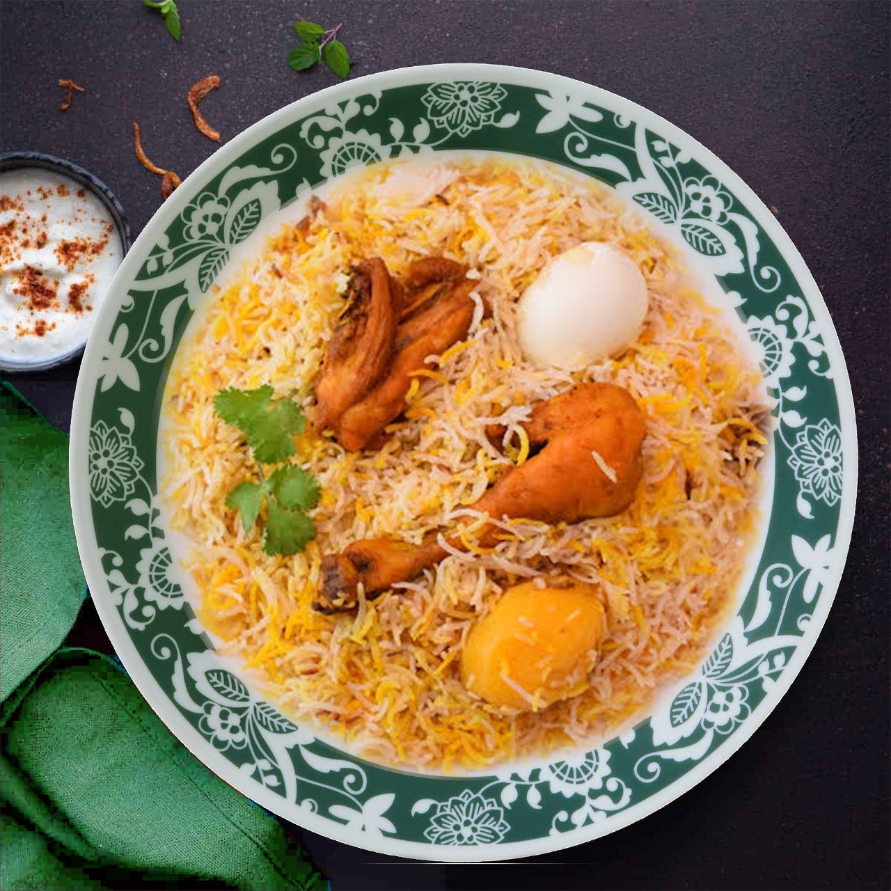 Kolkata Chicken Biryani